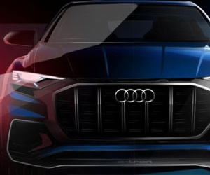 Audi Q8 E-tron lộ hình ảnh đầu tiên