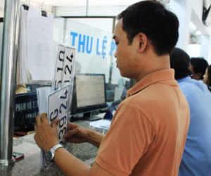 Thí điểm đăng ký xe qua mạng: Thủ tục nhanh gọn hơn