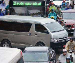 Hà Nội phát sinh 17 điểm ùn tắc vào năm 2016