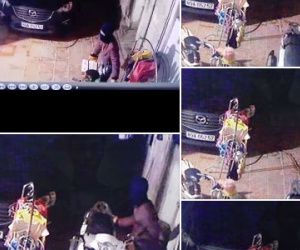 Clip: Đột nhập vào nhà dắt trộm SH, nam thanh niên còn giơ tay khiêu khích chủ xe qua camera