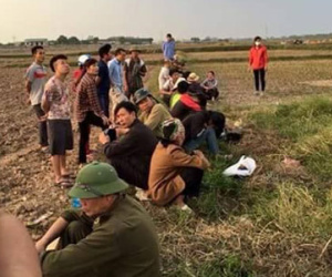 Hà Nội: Phát hiện xác chết lõa thể tại cánh đồng