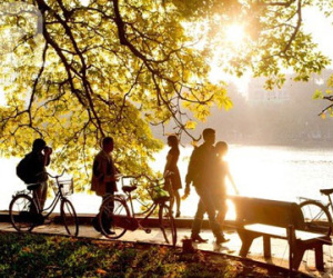 Tết dương lịch miền Bắc ấm hanh