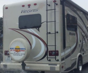 Bắt gặp "nhà di động " tiền tỷ Thor Motor Coach Vegas chạy trên đường Việt Nam