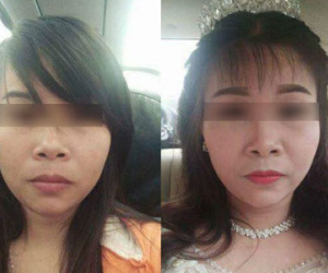Tội cho cô gái đó: Cô dâu 9X bị make up “già như trái cà” trong lễ cưới khiến chị em lắc đầu "chua xót"