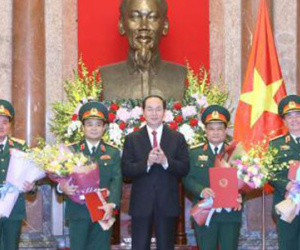Quân đội có thêm 4 thượng tướng