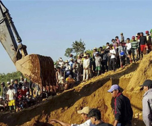 Sập mỏ khai thác ngọc kinh hoàng tại Myanmar khiến 20 người tử vong