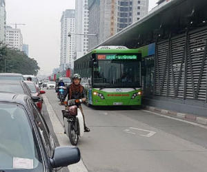 Hà Nội khai trương tuyến buýt nhanh đầu tiên