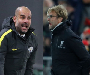 HLV Klopp tái ngộ Guardiola