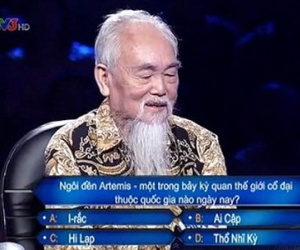 Cụ ông 78 tuổi kể chuyện tình yêu trên sóng "Ai là triệu phú"