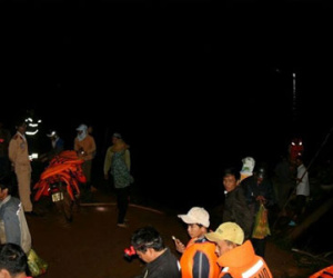 Tìm thấy ba thi thể vụ lật thuyền trên hồ thủy điện