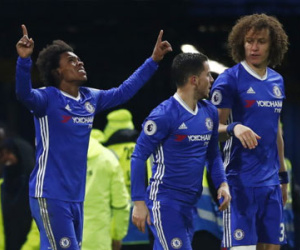 Willian lập cú đúp, Chelsea thắng trận thứ 13 liên tiếp