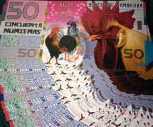Tờ 2 USD in hình gà giá cả triệu đồng vẫn khan hiếm