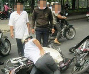 Cảnh giác chiêu thức cướp xe mới khi cận Tết
