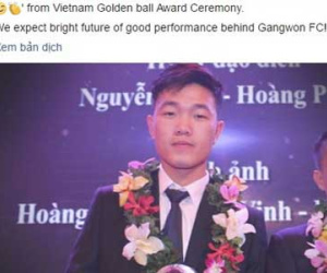Gangwon FC khoe khéo Xuân Trường