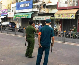 Nã súng bắn chết người ở Sài Gòn