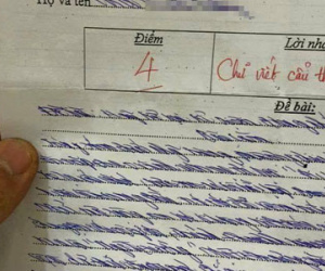 Bài văn chữ xấu "hiểu chết liền": Giáo viên chấm điểm 4 lên tiếng