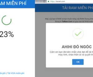 Dễ mất tài khoản với chiêu lừa cho tải thêm RAM, bộ nhớ