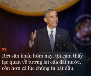 9 câu nói ấn tượng trong bài phát biểu cuối cùng của Tổng thống Barack Obama
