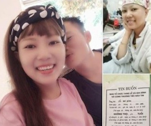 9X ung thư máu ước mơ chụp ảnh bên hồ sen qua đời