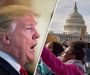 Người chống Trump hô hào náo loạn Washington DC, ngăn tỷ phú nhậm chức