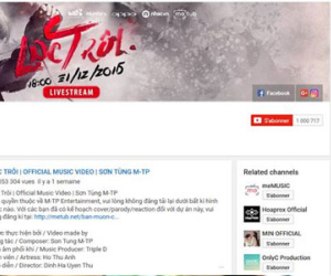 Sơn Tùng M-TP trở thành ca sĩ Việt Nam đầu tiên có nút vàng YouTube