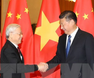 Chùm ảnh: Trung Quốc tổ chức lễ đón trọng thể Tổng Bí thư Nguyễn Phú Trọng