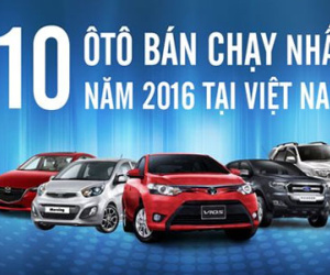 Toyota Vios - xe bán chạy nhất năm 2016 ở Việt Nam