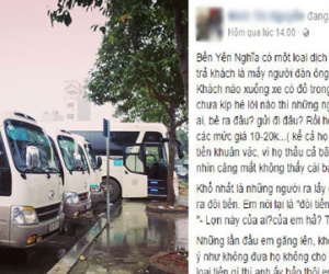 Xuất hiện dịch vụ "lạ" ở bến xe Yên Nghĩa