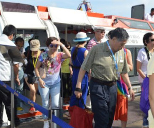 Tàu Italia chở gần 2.200 du khách cập đảo Phú Quốc