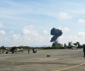 Chiến đấu cơ Gripen Thái Lan rơi khi bay biểu diễn, phi công tử nạn