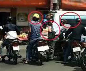 Dừng xe thay lốp trên đường, mất gần 100 lượng vàng ở Sài Gòn