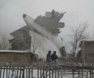 Kyrgyzstan xác định nguyên nhân vụ rơi máy bay vận tải Thổ Nhĩ Kỳ