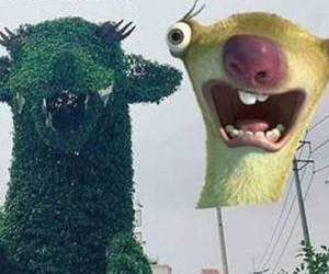 Rồng Thanh Hóa giống nhân vật hoạt hình trong phim "Kỷ băng hà"