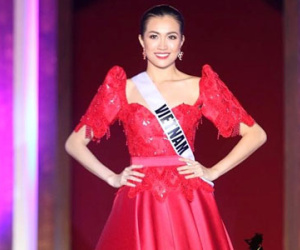 Lệ Hằng vào top 5 Thí sinh được yêu thích ở Miss Universe