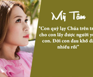 Mỹ Tâm: "Lạy Chúa cho con lấy được người yêu con"