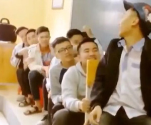 Clip lái tàu hài hước của teen Nghệ An hút 5 triệu lượt xem