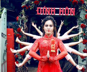 Đám cưới hot nhất đầu năm 2017 của cặp đôi siêu “lầy lội”