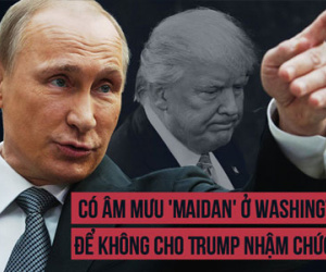 Putin: Đang có một âm mưu "tạo Maidan" để hủy hoại tính hợp pháp của Tổng thống đắc cử Mỹ