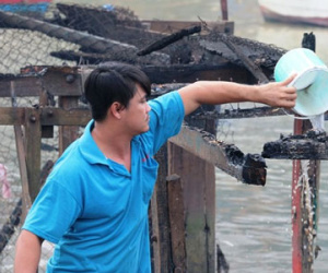 Trắng tay sau vụ cháy hơn 40 căn nhà giữa đêm ở Nha Trang
