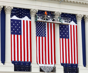 "Đại công trường" Washington D.C. trước ngày Trump nhậm chức