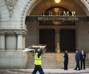 Giá phòng khách sạn tăng gấp 10 vì Donald Trump nhậm chức
