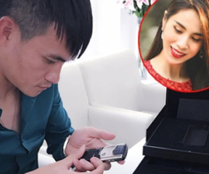 Thủy Tiên tặng Công Vinh điện thoại giá gần 300 triệu đồng