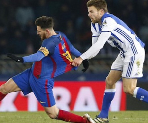 Illarramendi bức xúc đòi trọng tài phải đuổi Messi
