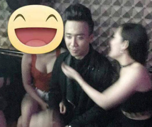 Sự thật về bức ảnh thân mật của Trấn Thành và hai cô gái ăn mặc mát mẻ tại quán bar