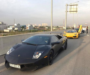 Hình ảnh siêu xe Lamborghini trước lúc tông chết người