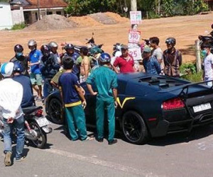 Siêu xe Lamborghini độc nhất vô nhị ở Việt Nam tông chết người