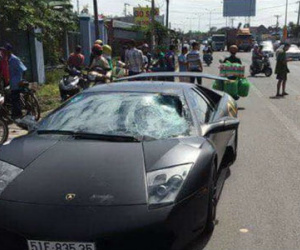 Siêu xe Lamborghini tông chết người không được đăng ký
