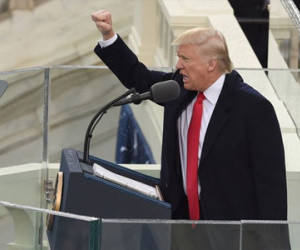 Tinh thần dân tộc bao phủ phát biểu nhậm chức của TT Trump