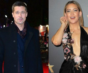 Brad Pitt đang hạnh phúc bên Kate Hudson