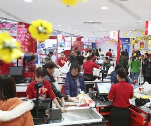 Siêu thị ngày giáp Tết thưa khách hơn mọi năm
